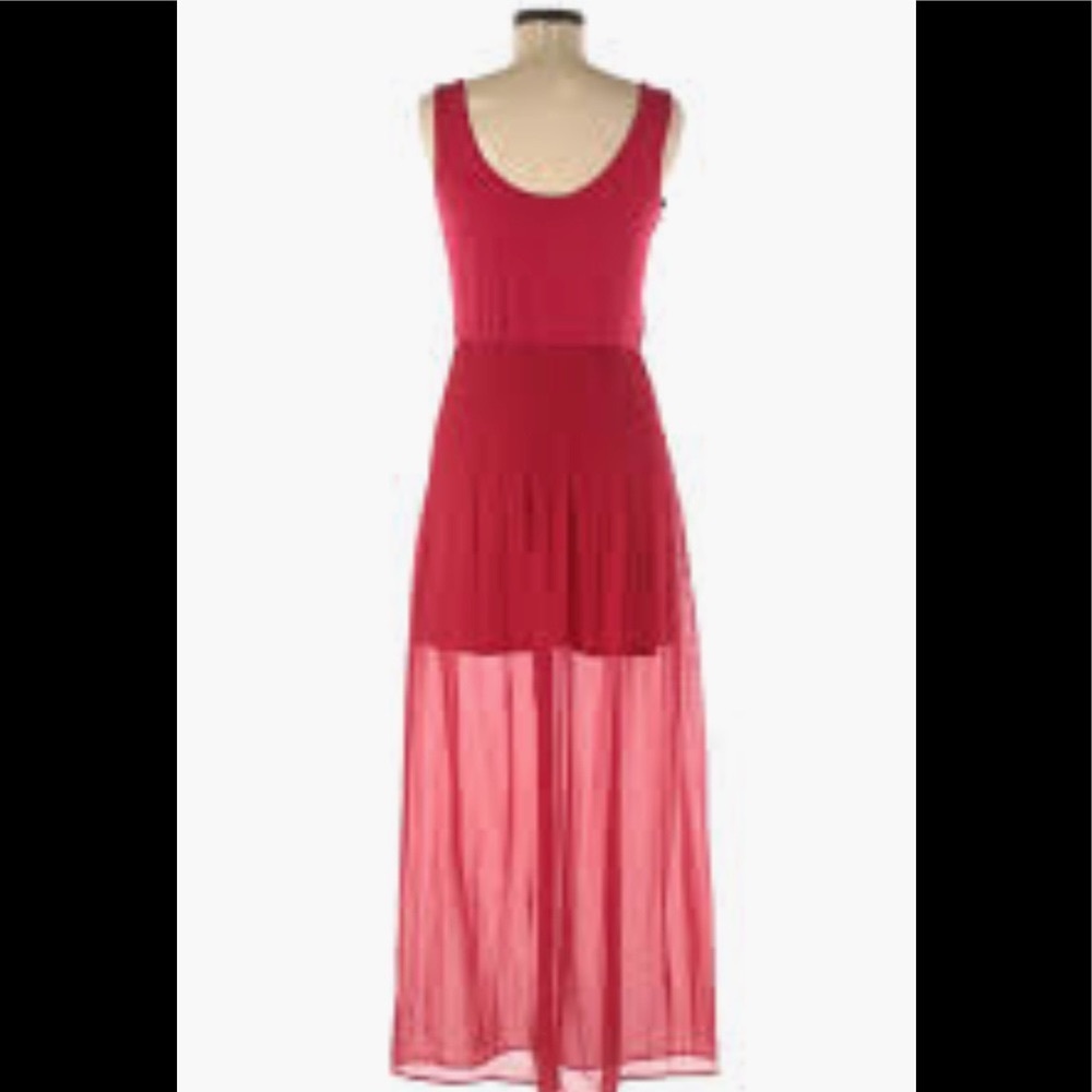 LOVE REIGN red maxi dress NEW